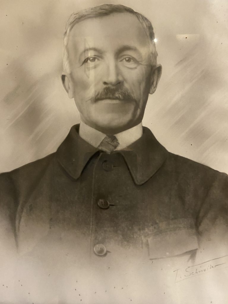 portrait de mon grand-père Émile, que je n’ai pas connu, dans mon récit de vie familial